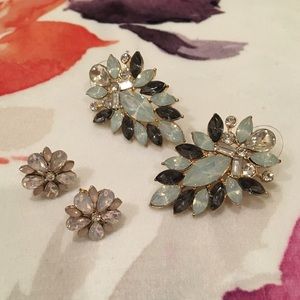 EXPRESS Jeweled Bundle Earrings